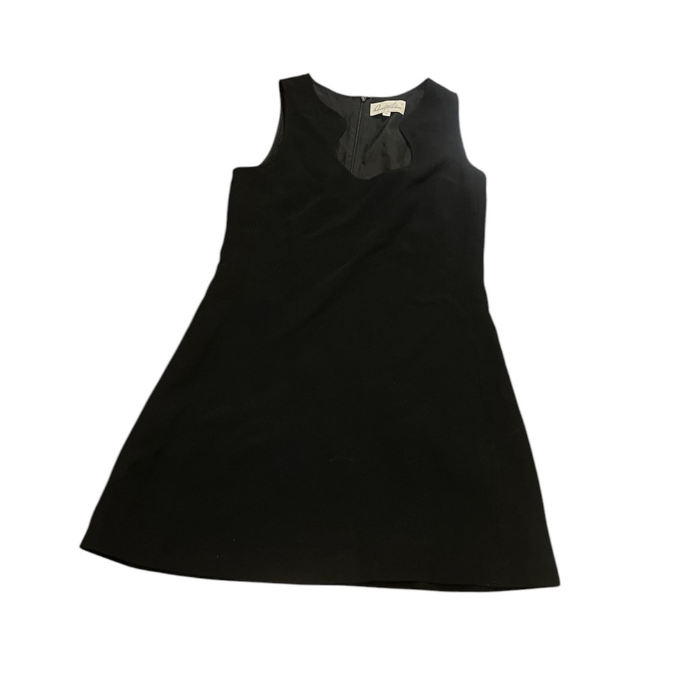 Scooped neck Little Black Dress size 8, Daniel & Rebecca brand